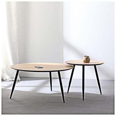 China Customized high quality wooden small size desk coffee table wood coffee table for sale