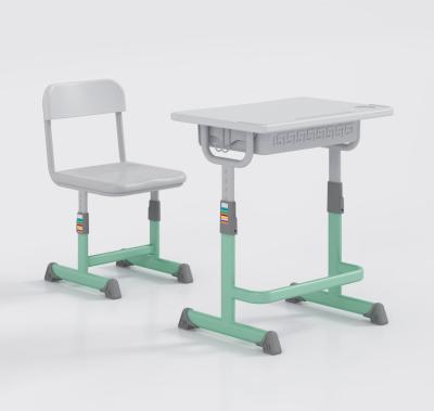 China Modern School Furniture Study Tables And Chairs Simple Metal School Chairs And Tables for sale