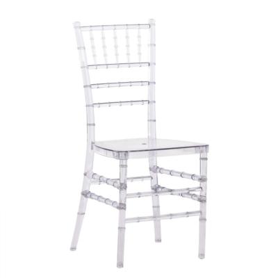 China EUROPEAN Wedding Plastic Outdoor Chair Stackable Hotel Acrylic Restaurant Tiffany Dining Chairs for sale