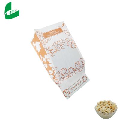 China Microwave Popcorn Bag Made Of Greaseproof Paper Without  Diacetyl Or PFOA for sale