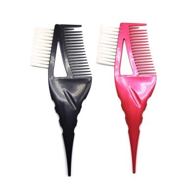 China 38g Hair Color Brush Hair Dye Brush And Comb Double Sided Barber Salon Tint Hairdressing Styling Hair Color Tools for sale