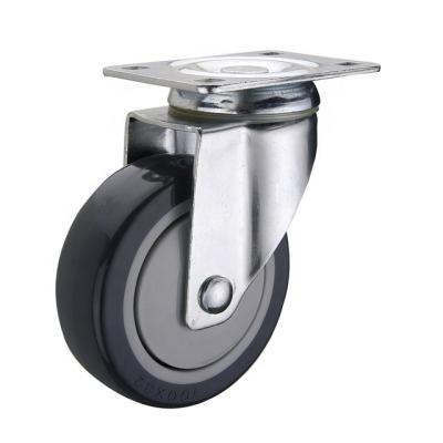 China PIVOT PIVOT Stainless Steel Polyurethane Swivel Top Plate Caster With 3