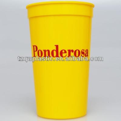 China 22OZ Disposable Plastic BPA Free Stadium Cup Manufacturer Brazil World Cup 2014 for sale