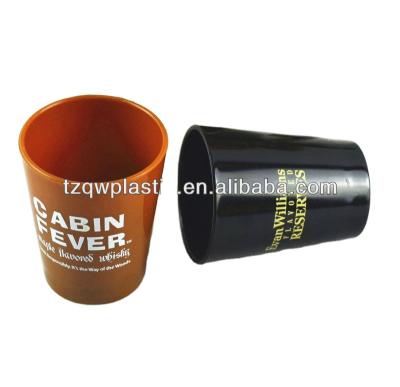 China BPA Free Stocked Plastic 2OZ Shot Glass For Wine for sale