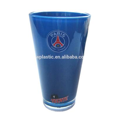 China Eco-friendly Double Wall Color Acrylic Double Cup NFL 22oz Plastic Cup for sale