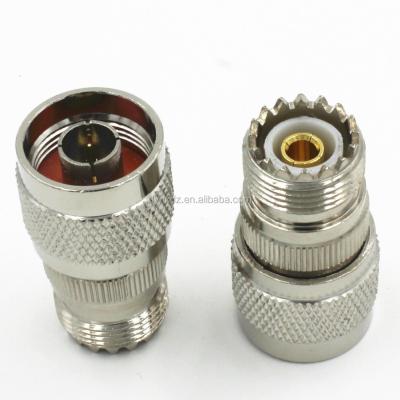 China N Straight Straight Male To Female Coaxial UHF Adapter Connector UHF To N Type Adapter for sale