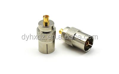 China mcx female rf IEC to mcx male coaxial adapter connector IEC to antenna adapter for sale