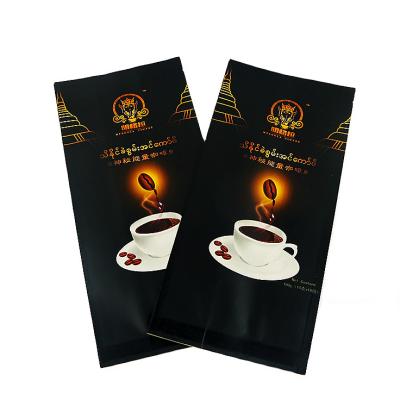 China Recyclable side gusset pocket for coffee beans or cocoa packaging pouch for sale