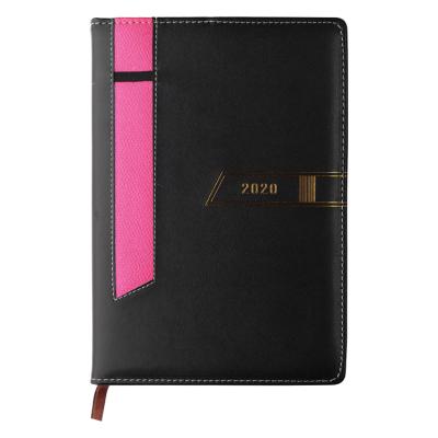 China Leather Hardcover Calendar Notebook Cover Notebook Diary Notebook with Custom Logo for sale