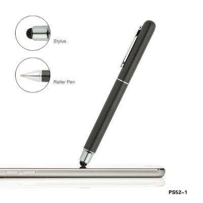 China Promotional Pen High Quality Black Color Touch Metal Ball Pen Sets For Men's Pens With Custom Logo for sale