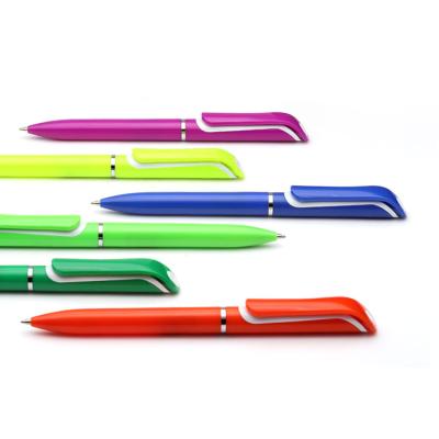 China Promotional Plastic Pen 2021 New Products Promotional Pen With Custom Logo for sale