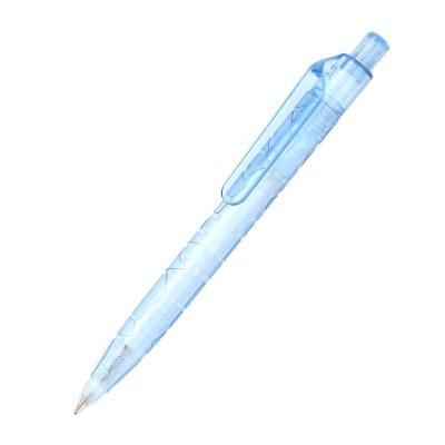 China Pen New ECO Promotional Material Pen Transparent Barrel RPET Pen With Custom Logo for sale