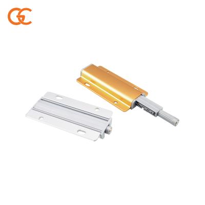 China Modern Free Handle Aluminum Alloy Cabinet Door Stopper Buffer Catches Push To Open Touch Damper Bumper for sale