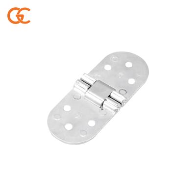 China Modern Quick Delivery 79Mm Semicircle Hinge Flush Door Hatch Compartment Zinc Alloy Hinges for sale