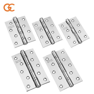 China Modern Wooden Double Folding Door Hinge Ball Bearing 2 Folding Stainless Steel Door Hinges for sale