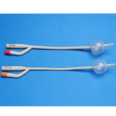 China 2 Way Disposable Latex Foley Catheter And Suprapubic Catheter for sale