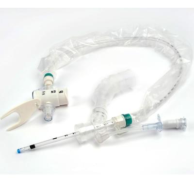 China PVC Disposable Closed Suction Catheter For Tracheostomy Suctioning 24 Hours for sale