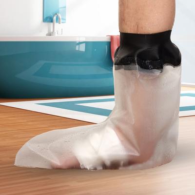 China Care Rolled Waterproof Foot Cast Covers And Cast Protectors Reusable Rolled Foot For Shower for sale