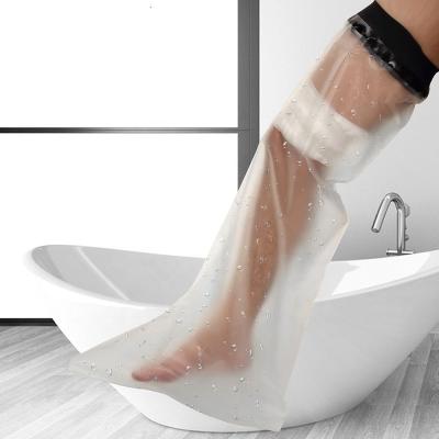 China Reusable Waterproof Wrapped Care Full Leg Molded Protectors and Molded Covers for Wrapped Leg Cast for Shower for sale