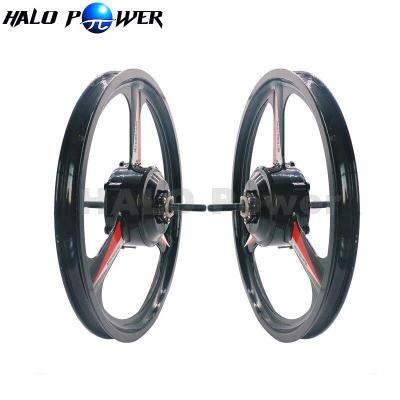 China Lower Noise Magnesium Alloy Wheel 250w Motor Bicycle Motor Wheel Bike Hub Motor for sale