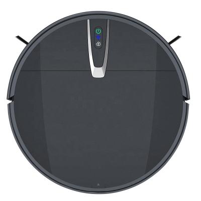 China Internal Hotel Robot Vacuum Cleaner Route Plan With 2000PA Strong Suction Carpet Push, Full APP Control for sale