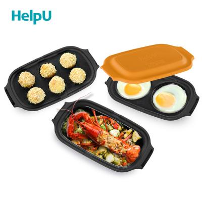 China New Viable TV Hot Item Non-Stick Microwave Grill Pot, Microwave Oven Grill, Microware Egg Potato and Meatball Cooker for sale