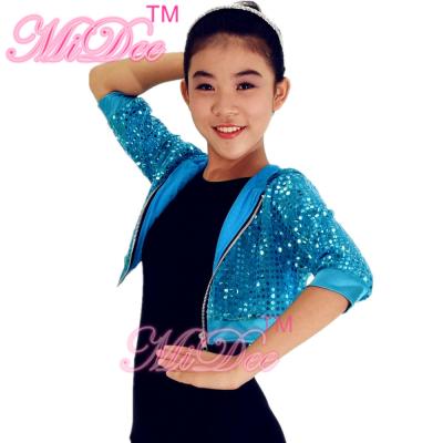 China Sequins Hoodies Hip Hop Dance Costumes Jacket Street Dance Costumes Performance Competition Sport Jacket Dresses for sale