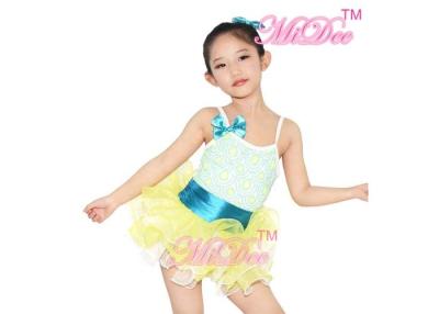 China MiDee Child Ballet Dance Costumes Lovely Party Dress Spandex Polyester for sale