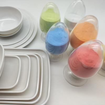 China Non Toxic Melamine Raw Material / Melamine Moulding Powder Anti Scratch for sale