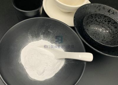 China Good Shining Melamine Powder Manufacturers For Making Imitation Ceramic Tableware for sale