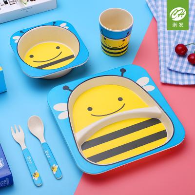 China Eco Friendly Health Dishes Melamine Dinnerware Sets For Children Baby for sale