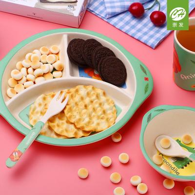 China ODM Food Grade Melamine Dinnerware Sets Children Tableware Sets for sale