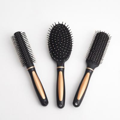 China Professional Waterproof Hair Care Hair Brush Dry and Wet Comb Brush Padded Brush Hairdresser Nylon Comb for sale