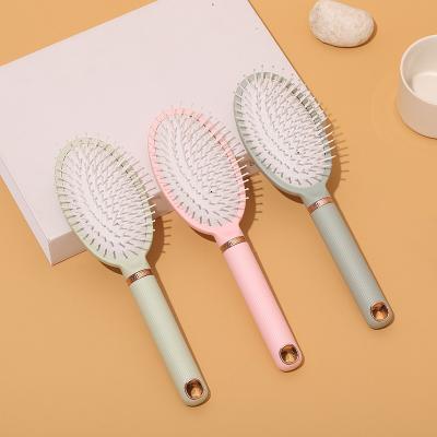 China Fashionable Hair Massage Comb Scalp Comb Dry and Wet Hair Brush Padded Nylon Brush for sale