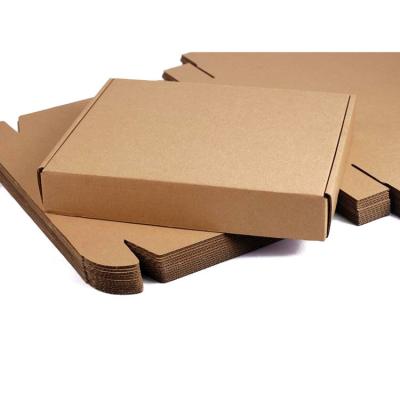 China Biodegradable Wholesale Kraft Paper Box For Online Store Delivery Shipping Packaging For Gift Packaging Box for sale