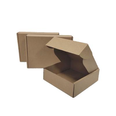 China Wholesale Biodegradable Kraft Strong Corrugated Paper Box For Online Shop Delivery Shipping Packaging Box for sale