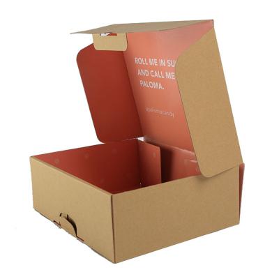 China Custom Eco-friendly Handle Recycled Materials Mini Foldable Boxes With Logo For Clothing Packaging Shoes Kraft Cardboard Zipper Box for sale