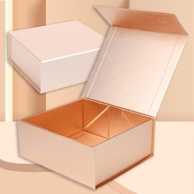 China Reused Luxury Magnetic Box Logo Book Shape Box For Jewelry Materials Custom Cosmetic Watch Jewelry With Foam Inserts for sale