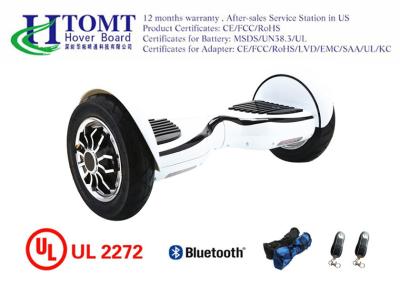 China Tablero original blanco de Hoverboard Segway de diez ruedas de la pulgada 2 con Bluetooth en venta