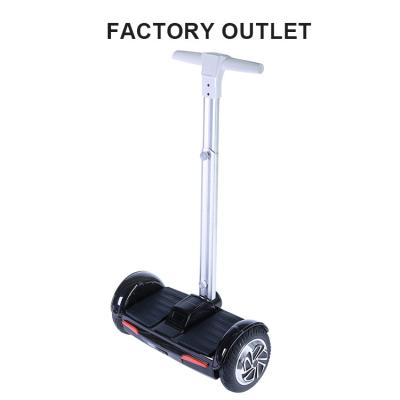 China Christmas Gift Wholesale Shenzhen China 8inch White Balance Board Scooter Two Wheel Electric Skateboard With Handle Bar for sale