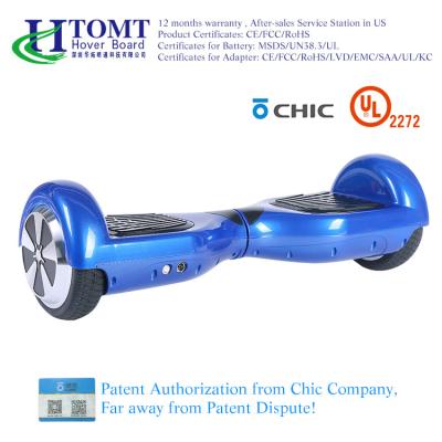 China 2 Autoped Hoverboard van het wiel de Zelfsaldo met de Spreker van Bluetooth van het 6,5 Duimwiel met Elegante Vergunning Te koop