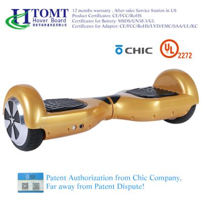 China Uno mismo elegante inteligente de la rueda de balanza de Hoverboard que equilibra la vespa eléctrica con la licencia elegante en venta