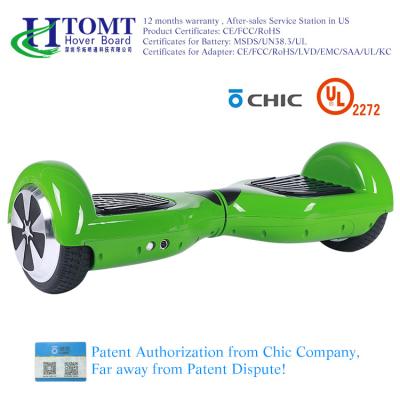 China Self Balance Scooter Hoverboard 2 Wheel Hoverboard Ul2272 Black Red with Chic License for sale