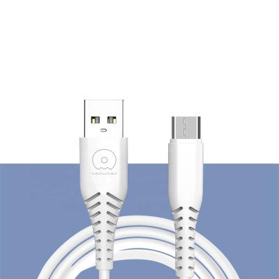 China Dongguan Factory Price Strong Durable Micro Durable PVC Cable Cheap Design White Charging 1meter USB Cable Charging 1meter White Android Cable for sale