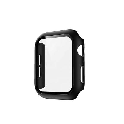 China Protective Case For iwatch Factory Directly Selling Tempered Glass Stock Ready PC Colorful Watch Case For Apple Watch Series 4 5 6 for sale