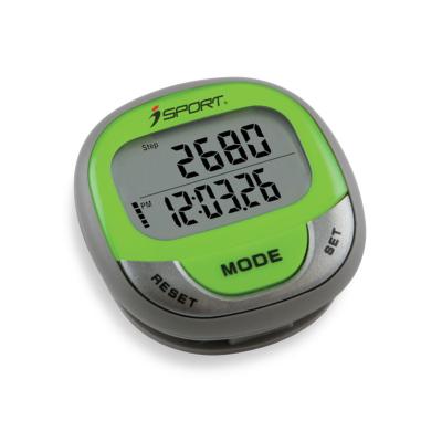 China Step Counter Customized 7 Days Memory Digital Step Counter Calories Miles Display Accurate 3D Sensor Pedometer for sale