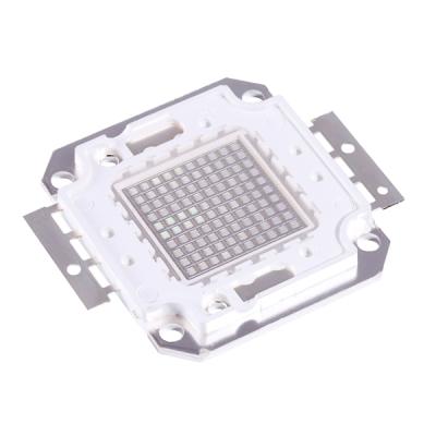 China AlGaInP hot sale high power 100w 395nm 405nm 415nm 420nm 430nm 440nm led chip for sale