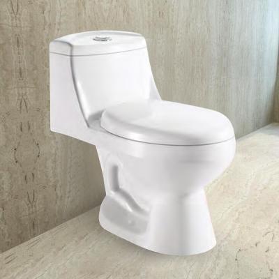 China Concealed Cistern Strap Sanitary One Piece Toilet Siphionic One Piece Toilet for sale