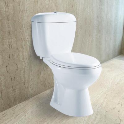 China Double-Flow China Supplier Bathroom Washdown Sanitary Ware Two Piece Toilet for sale