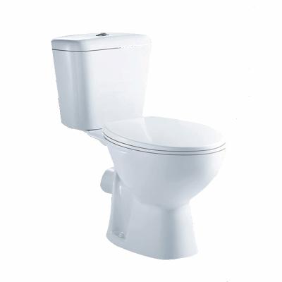 China Modern Western Sanitary Two-Piece Trap Two-Piece Toiletries Two-Piece Toilet for sale